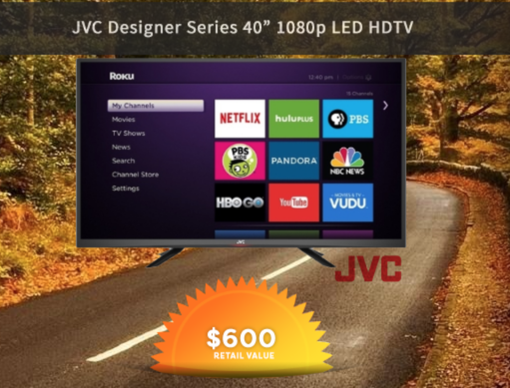 Win A Jvc Designer Series 40%22 1080p Led Hdtv